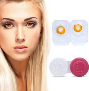Globalead 1pc Honey Color Eye Korean Color Contact lens for you Eye Color