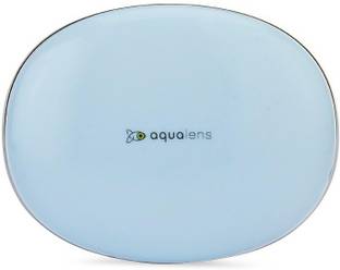 Aqualens Lens Case for Travel with Mirror, Tweezer, Applicator & Lens Box (Blue)-K1902