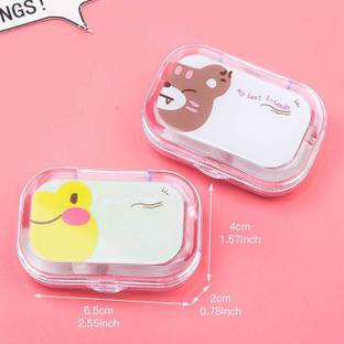 Squnib Candy Color Lens Box (Random Color/Cartoon)
