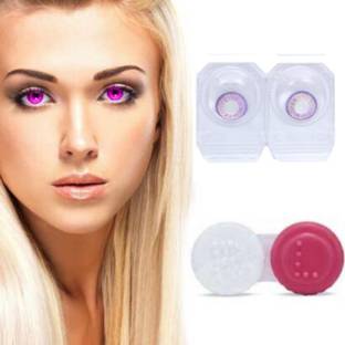 Globalead 1pc Violet Color Eye Korean Color Contact lens for you Eye Color