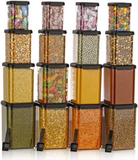 4 SACRED Plastic Grocery Container  - 1400 ml, 900 ml, 650 ml, 350 ml