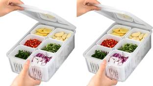 Decibel Plastic Fridge Container  - 500 ml