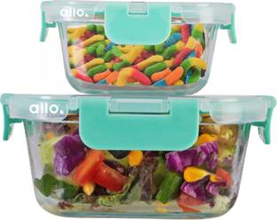 Allo Glass Fridge Container  - 160 ml, 520 ml