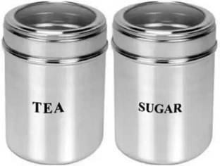 ATROCK Steel Tea Coffee & Sugar Container  - 800 ml