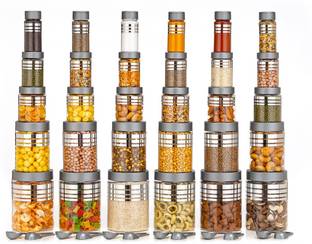 nariya Plastic Grocery Container  - 1200 ml, 650 ml, 350 ml, 250 ml, 110 ml