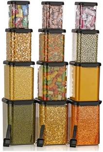 SARAZA Plastic Grocery Container  - 350 ml, 650 ml, 900 ml, 1400 ml