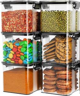 4 SACRED Plastic Grocery Container  - 700 ml