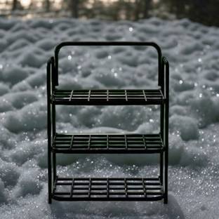 Prime Plastic Brass Cookie Jar  - 1000 ml