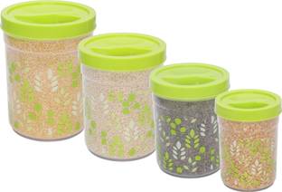 Jaypee Plus Kitchen Container Storage Combo Set of 4 - 500 ,1000 , 1500 ,2000 ml  - 500 ml, 1000 ml, 1500 ml, 2000 ml प्लास्टिक ग्रोसरी कंटेनर