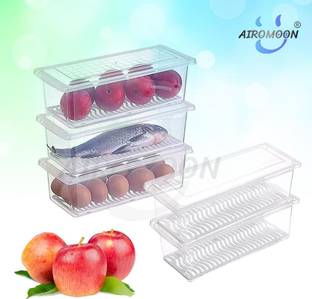 AIROMOON Plastic Fridge Container  - 1500 ml