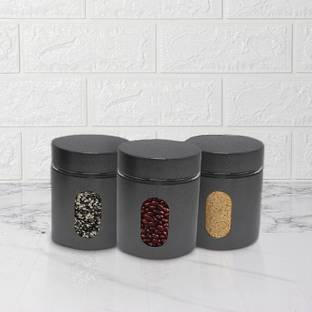 Femora Glass Tea Coffee & Sugar Container  - 300 ml