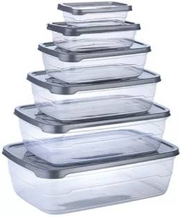 Dialust Polypropylene Fridge Container  - 3500 ml, 2200 ml, 1250 ml, 650 ml, 325 ml, 225 ml