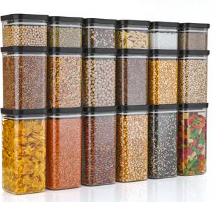 SARAZA Plastic Grocery Container  - 550 ml, 1200 ml, 1600 ml
