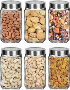 secelt enterprise Glass Grocery Container  - 1000 ml