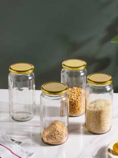 Nestasia Glass Grocery Container  - 950 ml