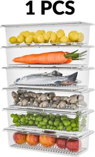 AK10ZONE Plastic Fridge Container  - 1500 ml