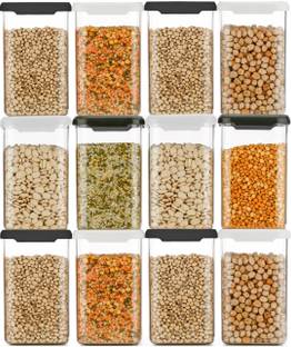 SKYHEART Plastic Grocery Container  - 1100 ml