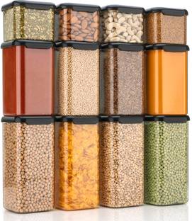 SKYHEART Plastic Grocery Container  - 500 ml, 1100 ml, 1500 ml