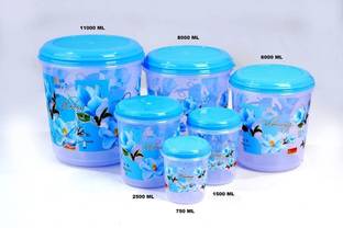Vmk Plastic Grocery Container  - 11000 ml, 8000 ml, 6000 ml, 2500 ml, 1500 ml, 750 ml