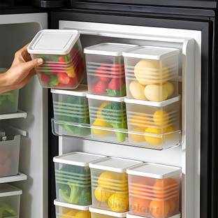 SWAPKART Polypropylene Fridge Container  - 800 ml