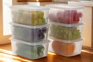 Flipkart SmartBuy Plastic Grocery Container  - 1800 ml
