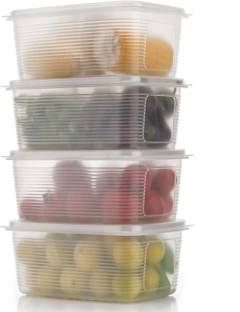 VEWIKZY Plastic Fridge Container  - 1800 ml