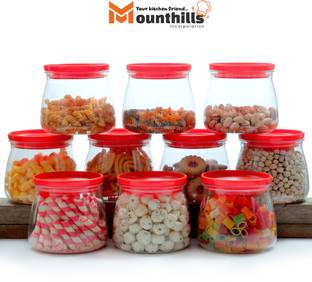 MOUNTHILLS Plastic Grocery Container  - 900 ml