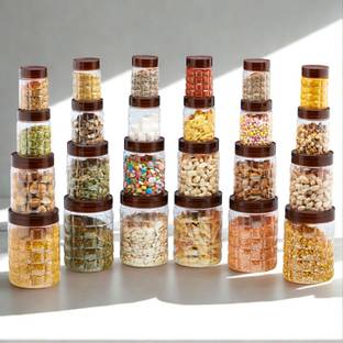 SCL Steelo Plastic Grocery Container  - 200 ml, 300 ml, 600 ml, 1.2 L