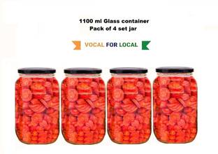 PANEL'S Glass Grocery Container  - 1100 ml