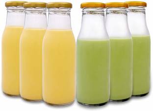 CROCO JAR Glass Milk Container  - 265 ml