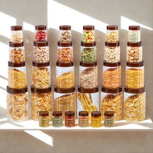 SCL Steelo Plastic Grocery Container  - 200 ml, 300 ml, 600 ml, 1200 ml, 2000 ml