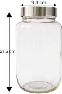 STABILIX Glass Grocery Container  - 2000 ml