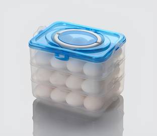 premium mart Plastic Egg Container  - 3 dozen
