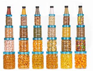 ALTOSA Plastic Grocery Container  - 2000 ml, 1200 ml, 650 ml, 350 ml, 125 ml