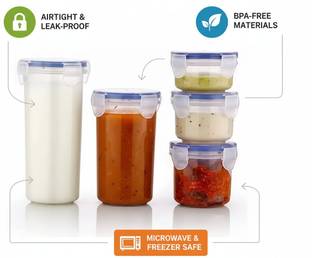 Flipkart SmartBuy Plastic Utility Container  - 110 ml, 160 ml, 210 ml, 400 ml, 500 ml