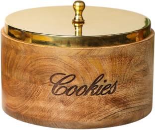 dudki Wooden Cookie Jar  - 2000 ml