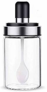 Nilkanth varni Glass Cookie Jar  - 250 ml