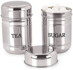 ARPANA BRIGHT Stainless Steel Tea Coffee & Sugar Container  - 800 ml