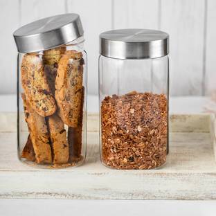 iVeo Glass Cookie Jar  - 1200 ml