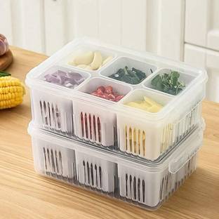 ReeQ Plastic Fridge Container  - 2200 ml