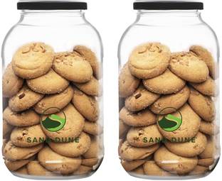 Sand Dune Glass Grocery Container  - 1000 ml