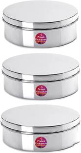 Prateek Kitchenware Steel Utility Container  - 450 ml