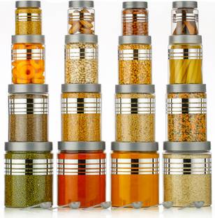 Roseleaf Plastic Grocery Container  - 650 ml, 1200 ml, 350 ml, 250 ml