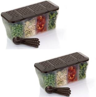 R V TRADING Plastic Grocery Container  - 1800 ml