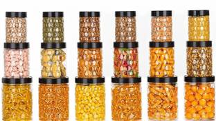 Flipkart SmartBuy Plastic Grocery Container  - 300 ml, 650 ml, 1200 ml