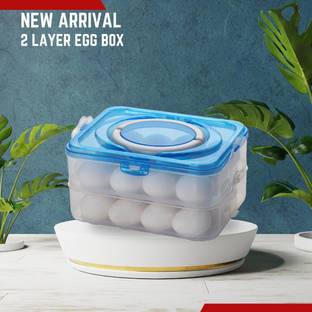 TINSUHG Plastic Egg Container  - 2 dozen