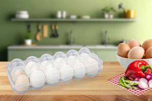 Flipkart SmartBuy Plastic Egg Container  - 1 dozen
