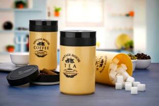 MAKO Plastic Tea Coffee & Sugar Container  - 800 ml