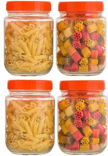 Sitaram Creation Glass Grocery Container  - 1000 ml