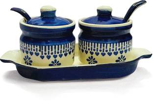 shadowgreen Ceramic Pickle Jar  - 200 ml